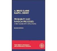 Probability and Random Processes by A. Bruce Clarke Paperback Book A. Bruce Clarke, Ralph L. Disney (Auteur)