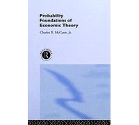 Probability Foundations Of Economic Theory