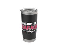 Probablement à une vente de garage aime les offres d'antiquités Ventes de garage Gobelet isotherme en acier inoxydable double paroi