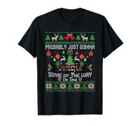 Probablement Juste Aller à Jingle Some of The Way Ugly Christmas T-Shirt