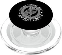 Probablement Penser à la Grèce Antique drôle pour Homme et Femme. PopSockets PopGrip pour MagSafe