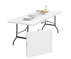 ProBache - Table pliante d'appoint portable pour camping ou réception 180 cm