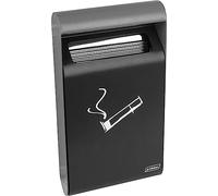 Probbax AT-0222-DGRY Poubelle Epoxy galvanisé Multicolore 6,4 x 19,1 x 35,5 cm