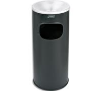 PROBBAX Borne cendrier ronde ECO 30L NOIR