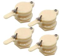 PROBEEALLYU Lot de 4 robinets de Portail pour Miel - Extracteur de Miel - Outil d'apiculture - Équipement d'apiculture
