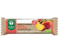 Probios Barre moelleuse bio à la pêche italienne - En-cas fruité naturel - Sans gluten - Idéale pour une pause gourmande - Lot de 20 barres de 28 g