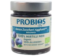 Probios Confiture de Myrtilles Bio - Sans Gluten & Confiture de Fruits Sans Sucre - Douceur et Saveur Naturelles - Lot de 6 x 215 g