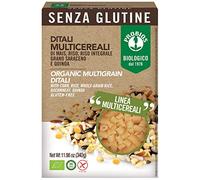 Probios Pâtes Ditalini Multicéréales - Mélange de Maïs, Riz, Riz Complet, Sarrasin et Quinoa - Alternative à la Pâtes Traditionnelle - Sans Gluten 340 g