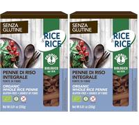 Probios Penne de Riz Compléte sans Gluten 250 g (Lot de 2)