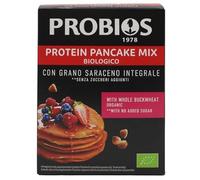 Probios Préparation de Pancakes Protéinés Bio - À base de Farine de Sarrasin - Riche en Fibres, Zinc, Potassium et Fer - Sans Gluten et Sans Sucre - 200 g