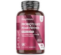 Probiotique Femme 90 Gélules Vegan, 30 Milliards d’UFC Complexe 7-en-1