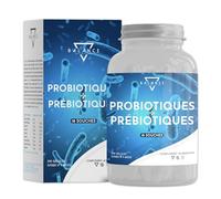 Probiotique Ferments Lactiques - 240 Capsules | Probiotique Flore Intestinale | Spectre Complet de 18 Souches Bactériennes, Lactobacillus Gasseri, Enzymes Digestives, Inuline | 10 Milliards UFC