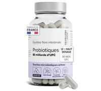 Probiotique Flore Intestinale - 80 Mrd UFC/jour - Complexe Multi-Souches
