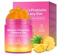 Probiotique Flore Intime pour Femmes 60 Gummies, Gummies Intime Ananas pour l'équilibre des pH une Odeur Saine, l'équilibre des Levures, la santé de l'intestin, le système Immunitaire