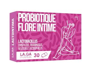 Probiotique Flore Intime, Utile en cas de: Mycose Vaginose et Vaginose Bactérienne. Probiotique Dosage Élevé avec Lactobacillus Reuteri, Rhamnosus, Crispatus et Acidophilus. 30 Capsules