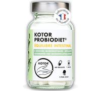 PROBIOTIQUES FLORE INTESTINALE | Diarrhée, Constipation, Ballonnements | Probiotique + Prébiotique | 60 Gélules | 5 Souches Gastro Résistantes | Efficacité Optimale | 1 Mois | LABORATOIRE FRANCAIS