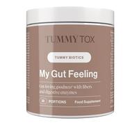 Probiotiques pour la santé intestinale - Psyllium, Fibres d'Acacia, Guarana, Vitamine C - 30 portions, 210 g - My Gut Feeling, Tummy Tox
