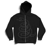 Probity Merch Metallica - Black Album Burnished - Hooded Sweatshirt w/Zipper M
