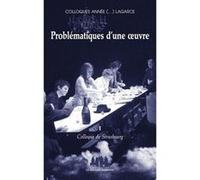 Problématiques d'une oeuvre Colloques année lagarce (Auteur)