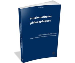 Problématiques philosophiques - Bernard Baas - H & K Eds - broché - Scolaire / Universitaire