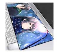 Problème d'amour des Jeunes Tapis de Souris Anime 800x300mm, Tapis de Souris de Jeu Professionnel Grand XXL étendu avec Base en Caoutchouc de 3mm d'épaisseur, pour Ordinateur PC, T