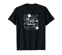 Problème mathématique à racine carrée d'anniversaire, calcul amusant, 61e T-Shirt