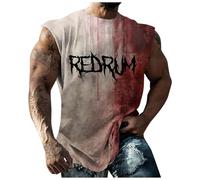Problème Résolu T Shirt Homme Halloween Bloody Shirt Problem Solved Graphic Débardeur Streetwea Deguisement Bloody Horreur Costume Sanglant Tee Shirt Blood Haut Zombie Sang Qui Fait Peur sans Manches