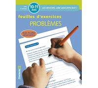PROBLEMES CM2 10-11 ANS - FEUILLES D'EXERCICES
