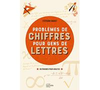 Problèmes de chiffres pour les gens de lettres