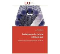 Problèmes De Chimie Inorganique - Pt-Mp-Pc