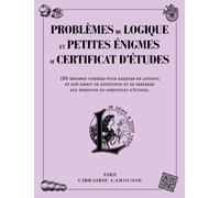 Problèmes de logique et petites énigmes liés au certificat d'études