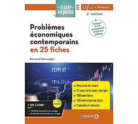 Problèmes économiques contemporains en 25 fiches: Pour prépas, Licences 1 et 2