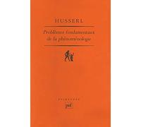 Problèmes fondamentaux de la phénoménologie
