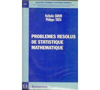 Problèmes Résolus De Statistique Mathématique