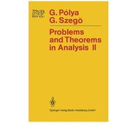 Problems And Theorems In Analysis