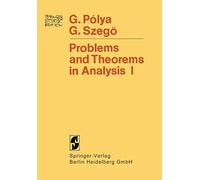 Problems And Theorems In Analysis