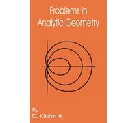 Problems In Analytic Geometry