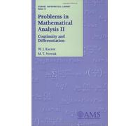 Problems in Mathematical Analysis: Continuity & Differentiation
