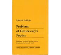 Problems of Dostoevsky's Poetics