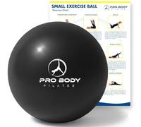 ProBody Pilates Petit Ballon d'exercice, 22,9 cm, Mini Ballon de Yoga Souple pour stabilité, Barre, Fitness, abdominaux, physiothérapie et physiothérapie à la Maison, à la Salle de Sport et au Bureau