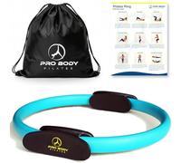 ProBody Pilates Ring Circle, Magic Circle Pilates Ring 35,6 cm pour entraînement de la Cuisse, Anneau de Yoga tonifiant pour la Cuisse, équipement de Pilates à Domicile pour Femme, équipement de
