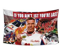 Probsin Poster humoristique « If You Ain't 1st First You're Last » pour les nuits de Talladega Ricky Bobby - 9,1 x 1,5 m - Poster amusant et durable - Décoration murale avec œillets en laiton pour