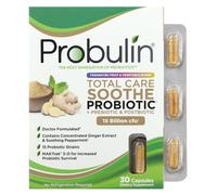 Probulin, Soin Total Apaisant Probiotique + Prébiotique & Postbiotique, 15 Milliards d'UFC, 30 Gélules