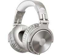 ProC Bluetooth Casque sans Fil et Mode Filaire, 110 Heures d'utilisation,Casque Audio avec Micro, Hi-RES Audio, Coussinets en Protéines Douces, Extra Basses, Confortable Léger Pliable Noir