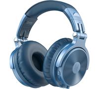 ProC Bluetooth Casque sans Fil et Mode Filaire, 110 Heures d'utilisation,Casque Audio avec Micro, Hi-RES Audio, Coussinets en Protéines Douces, Extra Basses, Confortable Léger Pliable Noir
