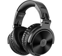 ProC Bluetooth Casque sans Fil et Mode Filaire, 110 Heures d'utilisation,Casque Audio avec Micro, Hi-RES Audio, Coussinets en Prot¿¿ines Douces, Extra Basses, Confortable L¿¿ger Pliable Noir