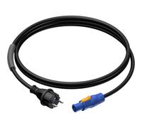 Procab PRP432 Power câble d'alimentation PowerCON - Schuko mâle 3 m