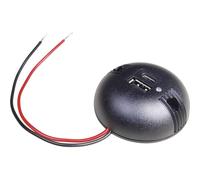 ProCar Alimentation ronde USB-C/A double prise Charge de courant max=5 A 12 V,