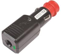 ProCar Connecteur universel LED Ng 15A avec décharge de traction avec fusible, 12-24 volts Charge de courant max=15 A 12 V, 24 V