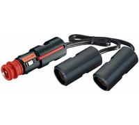 ProCar Coupleur double 16 A avec fiche universelle